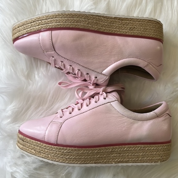 HALOGEN x Atlantic-Pacific Pink Oxford Shoes - Picture 3 of 7